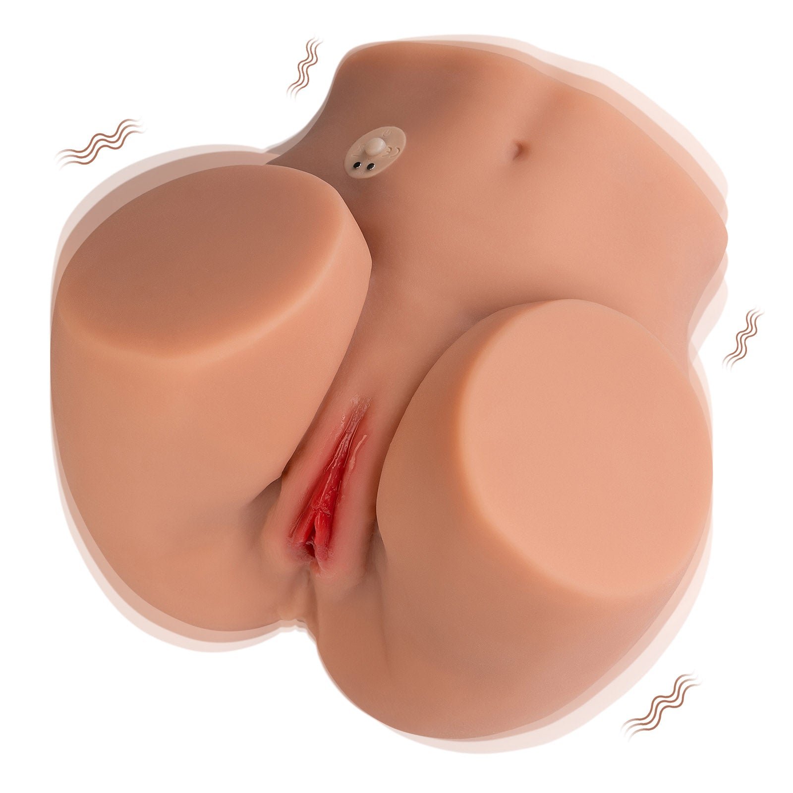 Realistic vagina double points can be inserted full body water wash ten levels of vibration realistic doll
