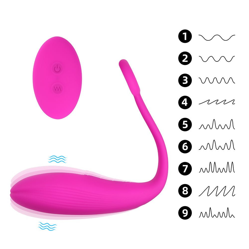 STAR - 9 Vibration Modes Remote Control Vibrator