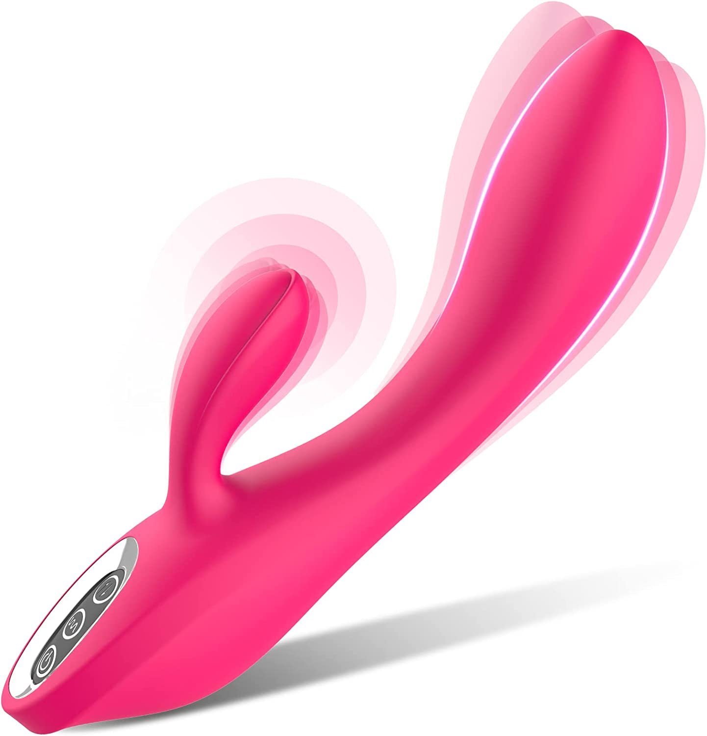 G-Spot Rabbit Vibrator Stimulator Silicone Vaginal Anal Dildo Massager for Women