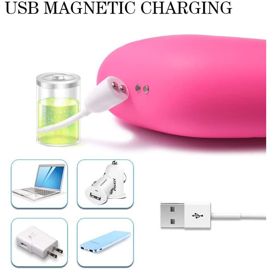 3-in-1 G-spot rabbit vibrator with 7 kinds of vibration-Purplr or Pink