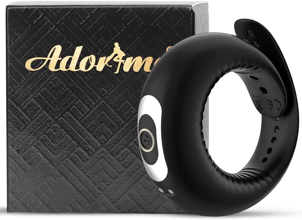 Vibrating Penis Ring with Adjustable Buckle