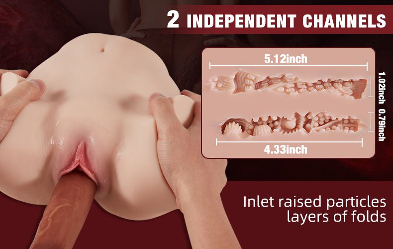 climaxjoy 7.7lb Coed in Supine Real-Feel Skin Youth Pussy Ass Realistic Butt