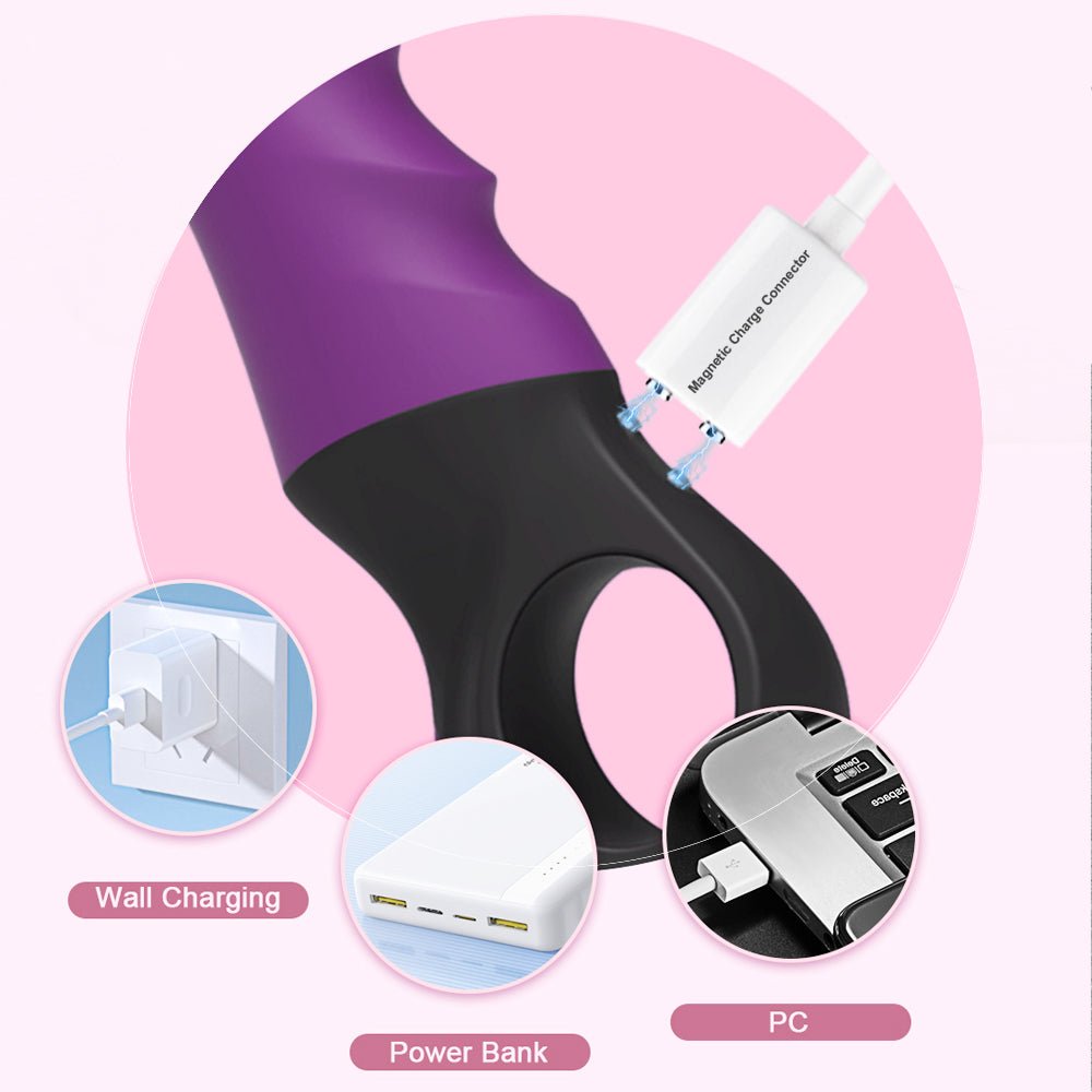 10 Speed Soft Corrugated Vibrator for G Spot Stimulation G2