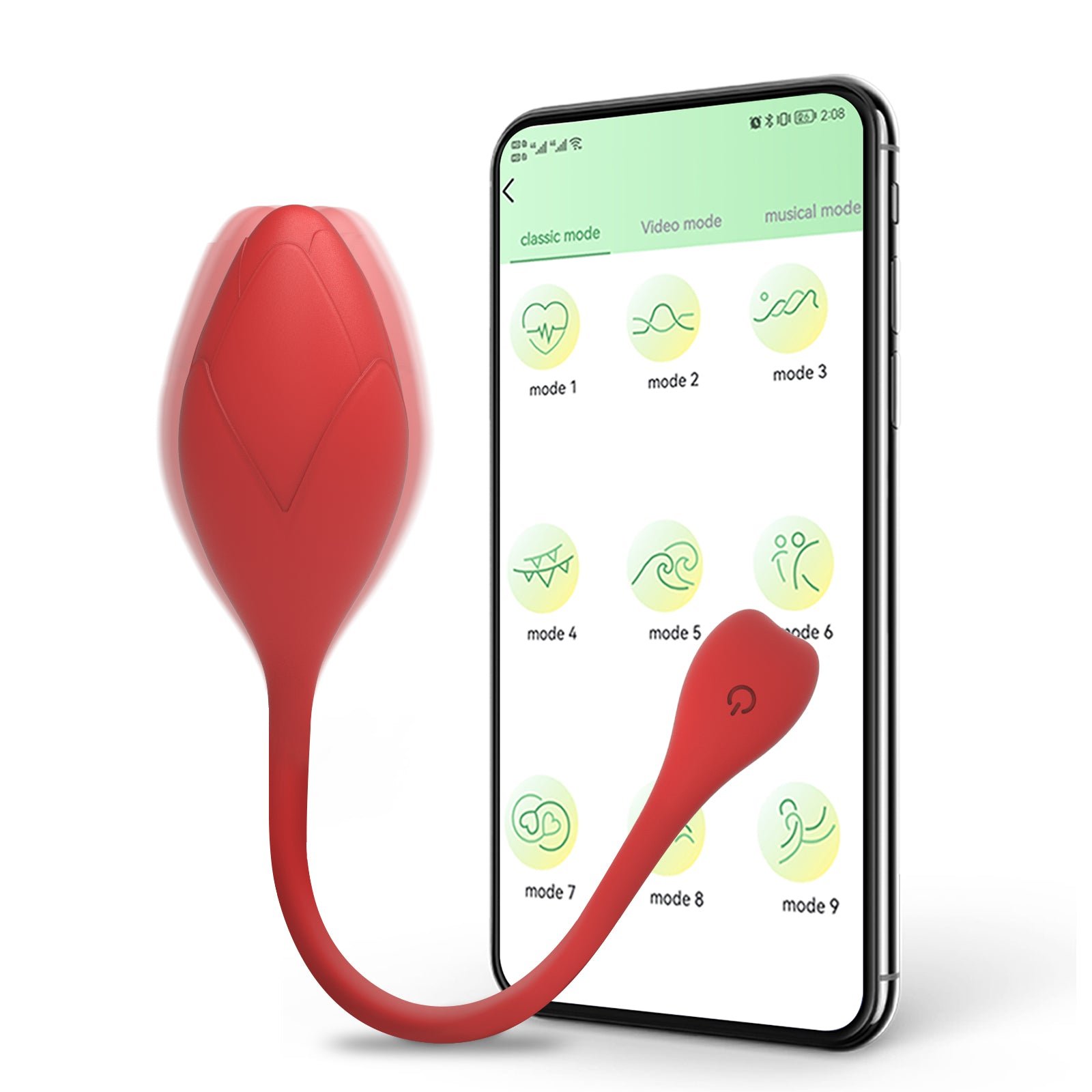 App Bluetooth Remote Control Rose Vibrators Egg for Women  G Spot Vibrating