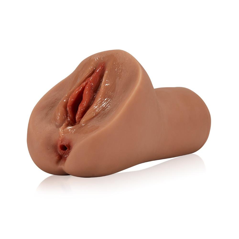 9.8in Realistic Pocket Pussy Vaginal and Anal Masturbator