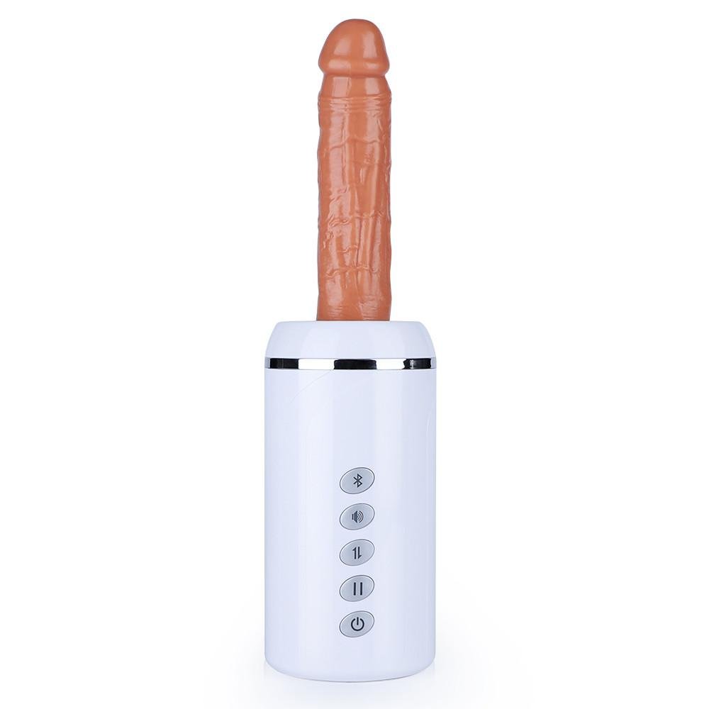 OMYSKY 11.4-Inch 6-Frequency 3-Speed Telescoping Voice Dildo
