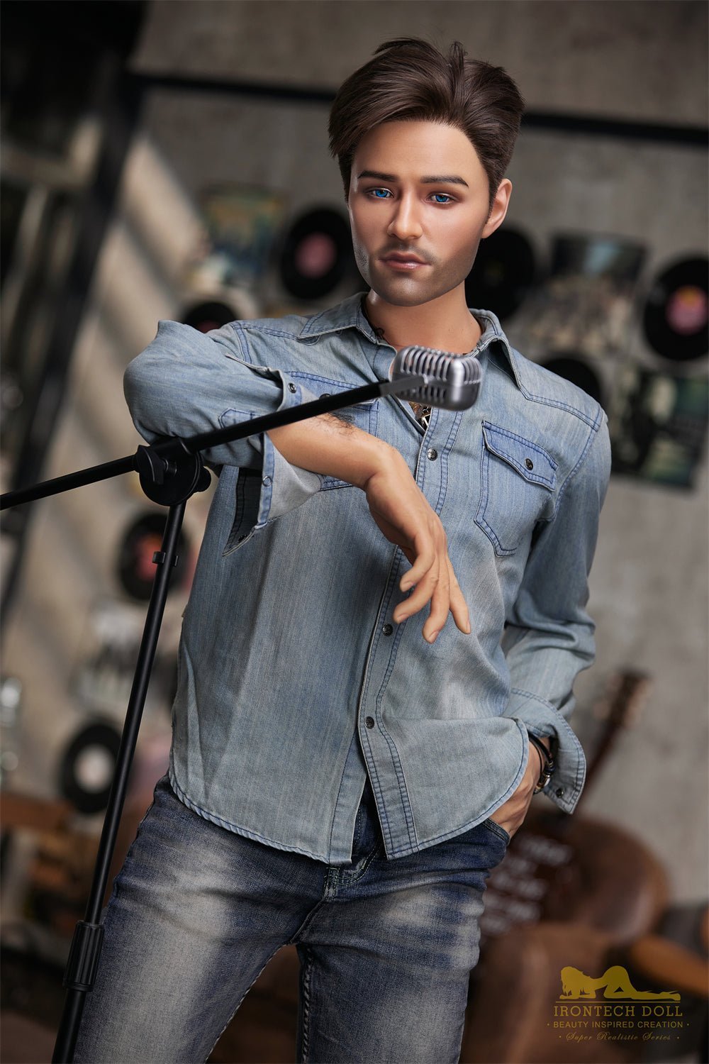 Jack Singer M4 170cm / 5ft7 Silicone Male Sex Doll - Iron Tech Doll