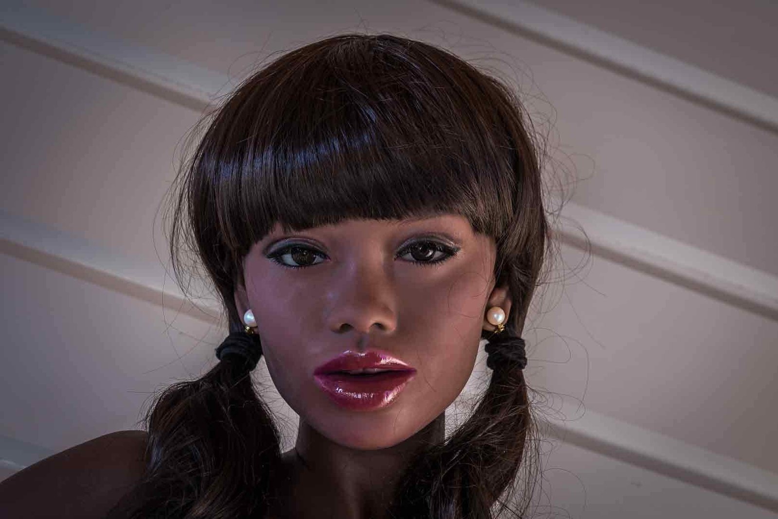 Amelia Premium Black TPE Sex Doll