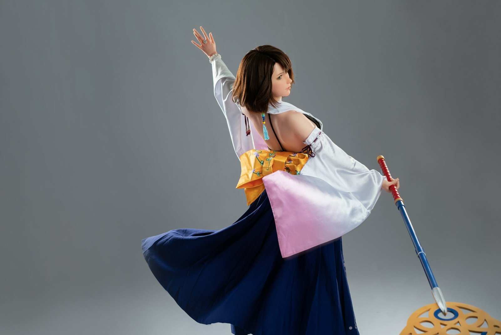 Yuna Mage 167cm / 5ft6 D-Cup Silicone Sex Doll – Game Lady Doll