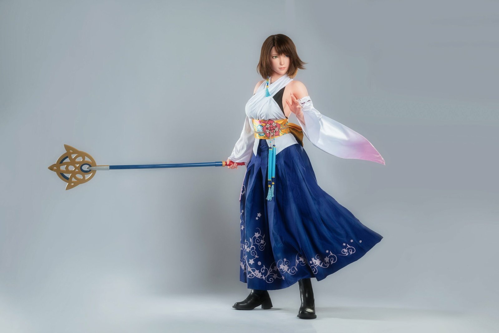 Yuna Mage 167cm / 5ft6 D-Cup Silicone Sex Doll – Game Lady Doll